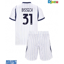 Inter Milan Yann Bisseck #31 Gostujuci Dres za djecu 2026-27 Kratak Rukav (+ Kratke hlače)